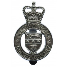 West Mercia Constabulary Cap Badge - Queen's Crown