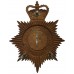 Bedfordshire Constabulary Night Helmet Plate - Queen's Crown