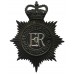 Gloucestershire Constabulary Night Helmet Plate - Queen's Crown