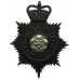 West Riding Constabulary Night Helmet Plate - Queen's Crown