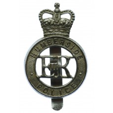 Humberside Police Cap Badge - Queen's Crown 