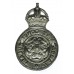 Lancashire Constabulary Cap Badge - King's Crown