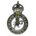 Macclesfield Borough Police Cap Badge - King's Crown