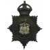 Birmingham City Police Night Helmet Plate - King's Crown