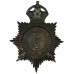 Birmingham City Police Night Helmet Plate - King's Crown