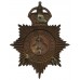 Lincolnshire Constabulary Night Helmet Plate - King's Crown