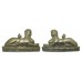 Pair of Manchester Regiment Collar Badges