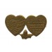 Mizpah Hearts Sweetheart Brooch