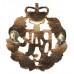 Royal Air Force (R.A.F.) Anodised (Staybrite) Cap Badge - Queen's Crown