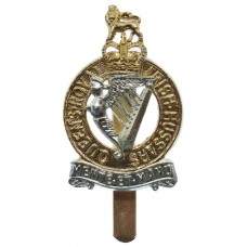 Queen's Royal Irish Hussars Anodised (Staybrite) Cap Badge