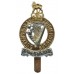 Queen's Royal Irish Hussars Anodised (Staybrite) Cap Badge