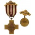 British Red Cross Society Proficiency in Anti-Gas Training Medal and North Riding of Yorkshire Membership Badge - R.W. Frank