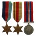 WW2 HMS Calcutta Casualty Medal Group of Three - Sto.1. F.P.G. French, Royal Navy - K.I.A. 1/6/41
