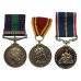 General Service Medal (Clasp - Malaya) and Fire Brigade Long Service Medal Group - Gdsm. T.F. Hedgecock, 2nd Bn. Scots Guards and Essex Fire Brigade