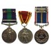 General Service Medal (Clasp - Malaya) and Fire Brigade Long Service Medal Group - Gdsm. T.F. Hedgecock, 2nd Bn. Scots Guards and Essex Fire Brigade