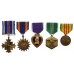 USA Vietnam War Medal Group of Five to SP4 Peter R Perez, D Troop of the 3rd Squadron, 4th Cavalry, 25th Infantry Division