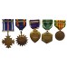 USA Vietnam War Medal Group of Five to SP4 Peter R Perez, D Troop of the 3rd Squadron, 4th Cavalry, 25th Infantry Division
