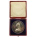 Queen Victoria Golden Jubilee 1887 Official Silver Medal in Box