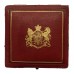 Queen Victoria Golden Jubilee 1887 Official Silver Medal in Box