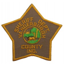United States Vanderburgh County Ind. Sheriff Dept. Cloth Patch B