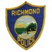 United States Richmond Police Cloth Patch Badge