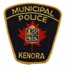 Canadian Municipal Police Kenora Cloth Patch Badge
