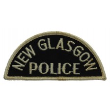 Canadian New Glasgow Police Cloth Patch Badge