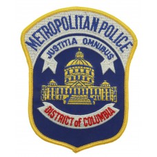 United States Metropolitan Police District of Columbia Cloth Patch Badge