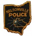 United States Nelsonville Police Cloth Patch Badge