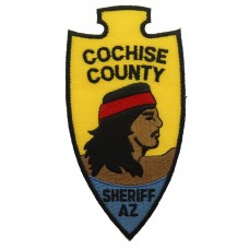 United States Cochise County Sheriff AZ Cloth Patch Badge