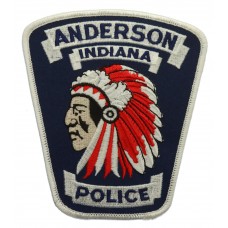United States Anderson Indiana Police Cloth Patch Badge