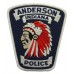 United States Anderson Indiana Police Cloth Patch Badge