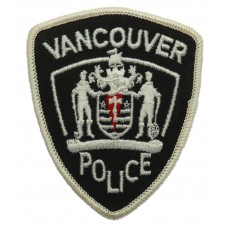 Canadian Vancouver Police Cloth Patch Badge