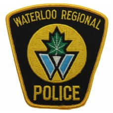 Canadian Waterloo Regional Police Cloth Patch Badge