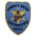 United States Seminole Nation Lighthorsemen Police Cloth Patch Badge