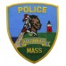 United States Aquinnah Mass Police Cloth Police Badge