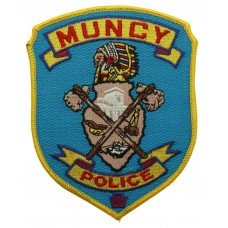 United States Muncy Police Cloth Patch Badge
