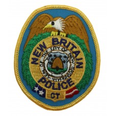 United Stated New Britain Police Cloth Patch Badge