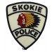 United States Skokie Police Cloth Patch Badge