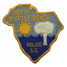 United States North Myrtle Beach Police S. C. Cloth Patch Badge