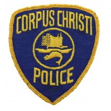 United States Corpus Christi Police Cloth Patch Badge