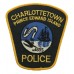 Canadian Charlottetown Police Prince Edward Island Cloth Patch Badge