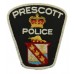 Canadian Prescott Police Cloth Patch Badge