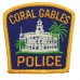 United States Coral Gables Police Cloth Patch Badge