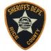 United States Rice County Sheriff's Dept. Cloth Patch Badge