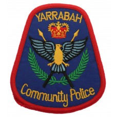 Australia Yarrabah Community Police Cloth Patch Badge