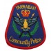 Australia Yarrabah Community Police Cloth Patch Badge