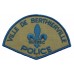 Canadian Ville de Berthierville Quebec Police Cloth Patch Badge