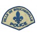 Canadian Ville De Boucherville Quebec Police Cloth Patch Badge