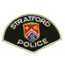 Canadian Stratford Police Cloth Patch Badge
